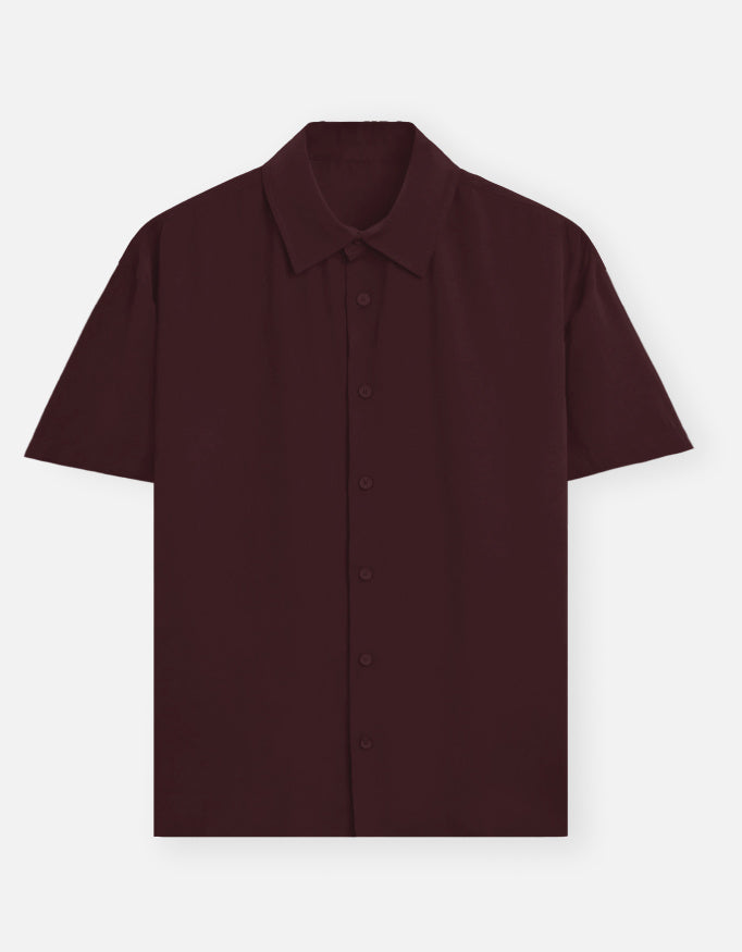C-Labs C-Standard: Oversized Shirt Oversized Shirt Maroon Left_Pocket_1_c_25_1ee741c6-9f19-4bf2-9143-d491d0b0ee6c