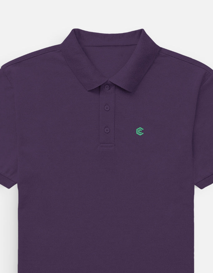 C-Labs C-Signature: The Crest (Polo) Polo Purple Left_Pocket_1_c_26