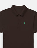 C-Labs C-Signature: The Crest (Polo) Polo Coffee Brown Left_Pocket_1_c_37