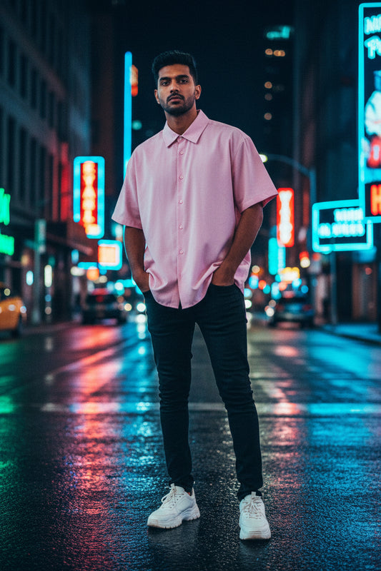 C-Labs C-Standard: Oversized Shirt Oversized Shirt Light Baby Pink Left_Pocket_1_c_45_146d6084-6f40-44cb-9df5-eae83a08ab7b