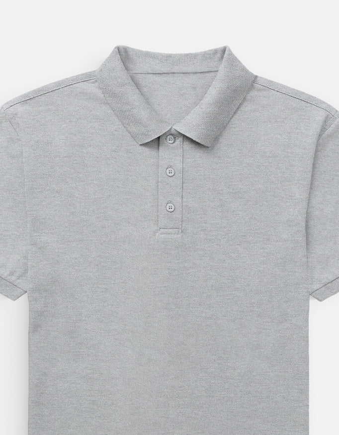 C-Labs C-Standard: Polo Polo Grey Melange Left_Pocket_1_c_4_0620d234-18a6-4eae-a03a-1f44b7a37db4