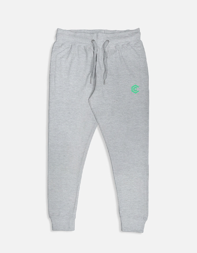 C-Labs C-Signature: The Crest (Joggers) Joggers Grey Melange Left_Pocket_1_c_4