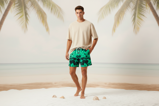 C-Labs C-Standard: Tie Dye Shorts Tie Dye Shorts Left_Pocket_1_c_65
