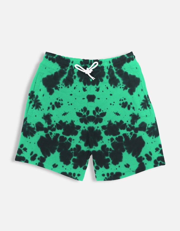 C-Labs C-Standard: Tie Dye Shorts Tie Dye Shorts Green Black Left_Pocket_1_c_65