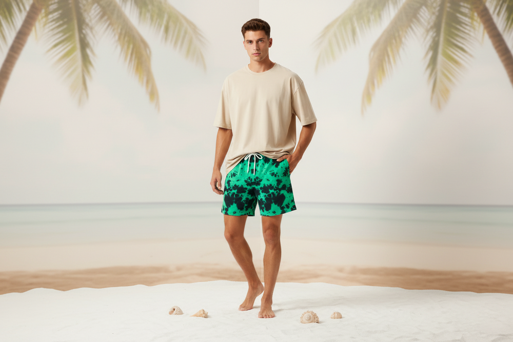 C-Labs C-Standard: Tie Dye Shorts Tie Dye Shorts Left_Pocket_1_c_65