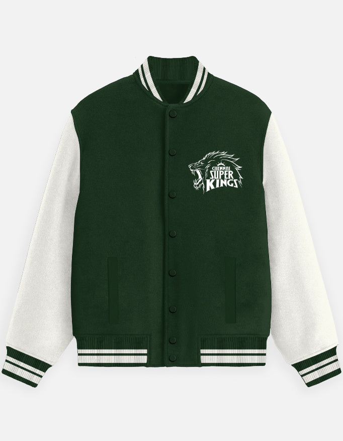 C-Labs CSK Varsity Jacket Varsity Jacket Bottle Green Left_Pocket_1_c_8_42326377-29a5-46ce-9c9b-51831443c71d