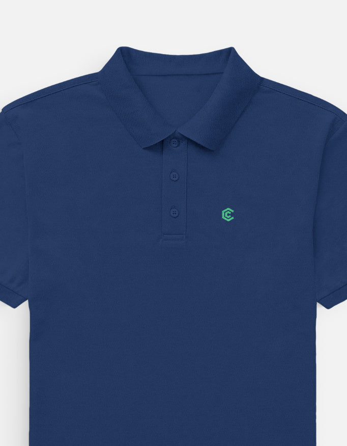 C-Labs C-Signature: The Crest (Polo) Polo Royal Blue Left_Pocket_1_c_9