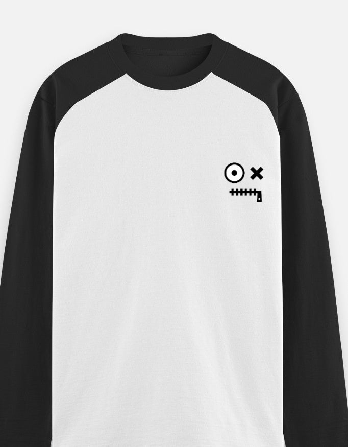 C-Labs Heart Break Raglan T-Shirt Black White Left_Pocket_3_c_16