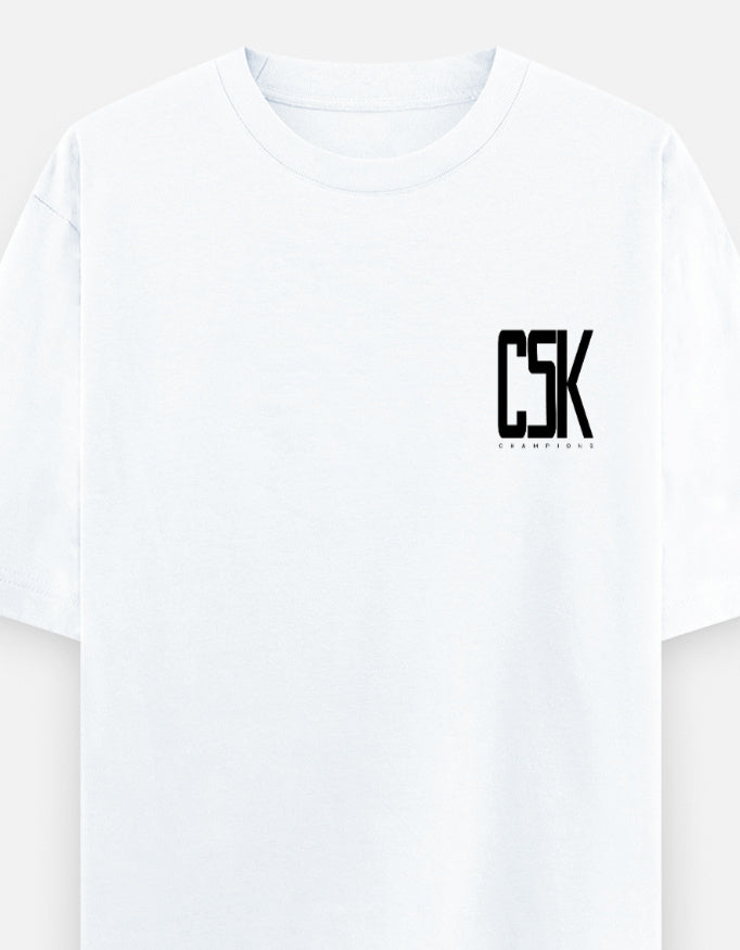 C-Labs CSK Champions Oversized Classic T-Shirt Left_Pocket_3_c_1_b15b56b7-f5e0-46fd-9e97-7781bdddd978