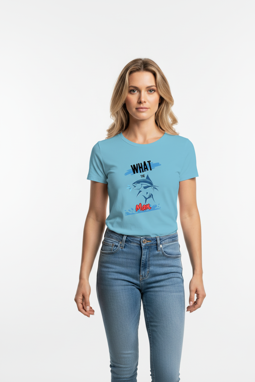 C-Labs What the Fish Women's Classic T-Shirt VG-31-672857885-__AT