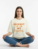 C-Labs Cricket is in my DNA Oversized Classic T-Shirt VG-32-684665772-__AT