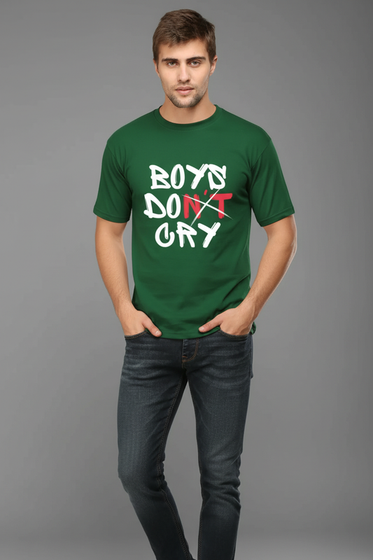 C-Labs Boys don't cry Classic Crew T-Shirt VG-43-791556752-__AT