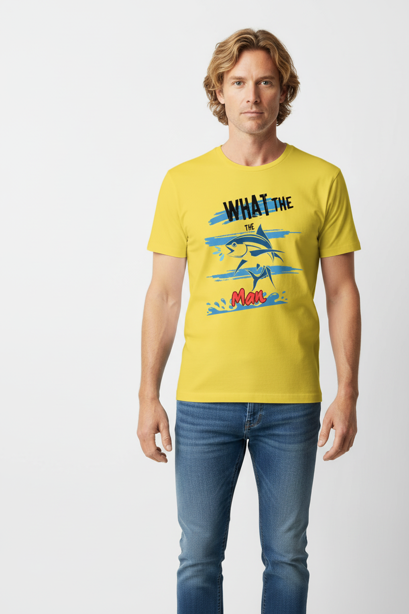 C-Labs What the Fish Classic Crew T-Shirt VG-46-961603869-__AT