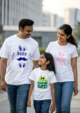 C-Labs Bunny Parents Classic Crew T-Shirt a-photorealistic-indian-male-and-female-couple-mod-7-_3