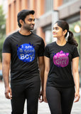 C-Labs Good Boy/Girl Classic Crew T-Shirt a-photorealistic-indian-male-and-female-couple-mod_3