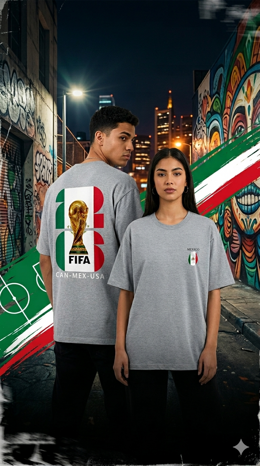 C-Labs Mexico Fan Wear Oversized Classic T-Shirt mexicosc